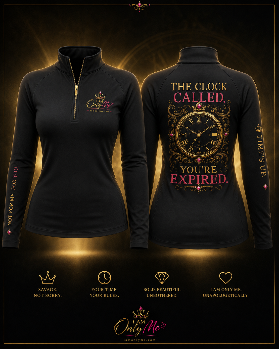 Wisdom Left A Voicemail Sweatshirt Back